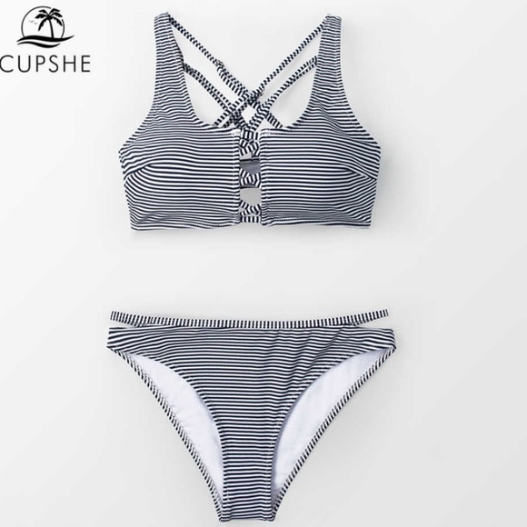 Cupshe Other - Cupshe | Striped Bikini